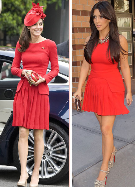 Kate Middleton vs. Kim K: Battle of McQueen