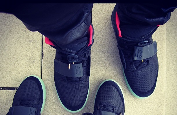 Kanye West Tweets Air Yeezy Pics, Not Kim Kardashian Naked