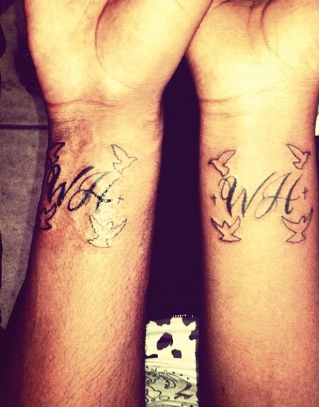 Bobbi Kristina Remembers Whitney Houston with 'WH' Tattoo