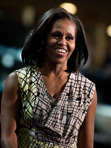 Pic! Michelle Obama Preparing for DNC Speech