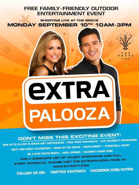 Celebrate 'Extra's' New Season at The Grove with ExtraPalooza!