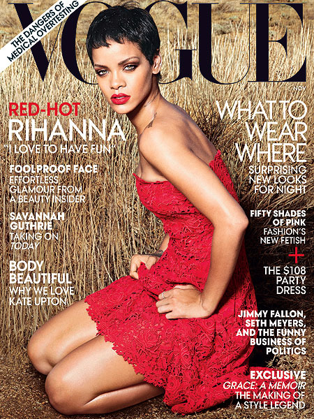 Rihanna Dishes on Romance Rumors with Robert Pattinson and Chris Brown