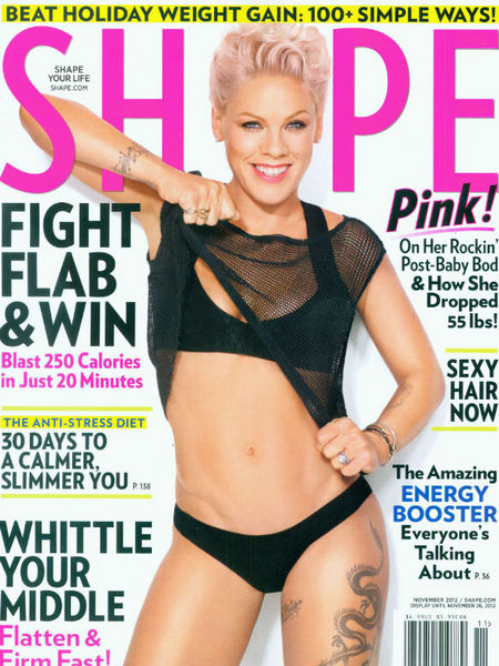 Extra Scoop: Pink Flaunts 55-Pound Weight Loss