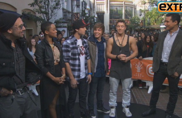 'The X Factor' Top 8 Finalists Invade The Grove