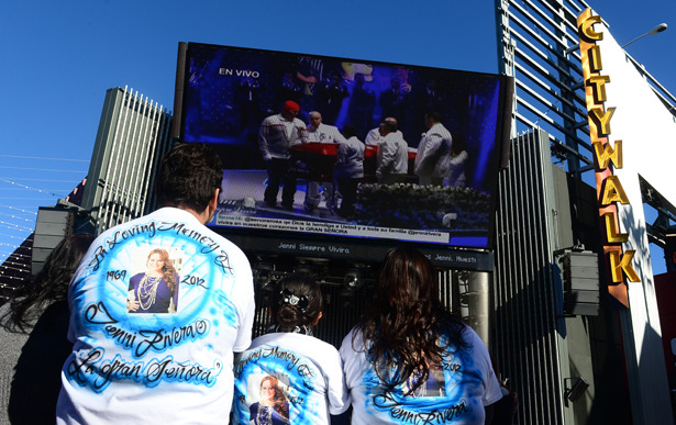 Fans Celebrate Jenni Rivera at Memorial Service