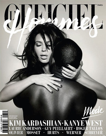 Racy Pic! Kim Kardashian and Kanye West's Naked Embrace