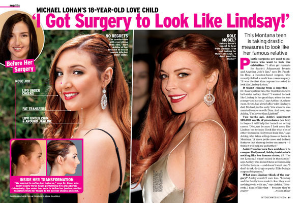 Lindsay Lohan's Half-Sister Gets Plastic Surgery to Look Like LiLo