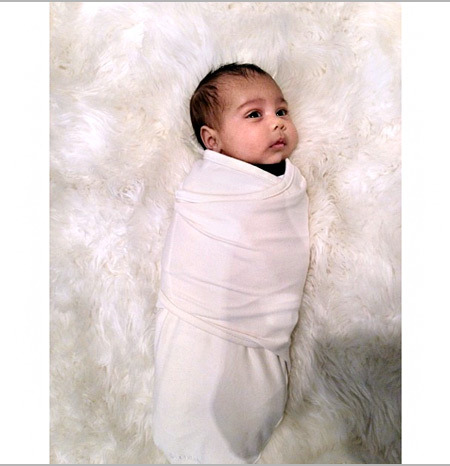 Baby North Alert! Kim Kardashian Posts Adorable ‘Angel’ Pic