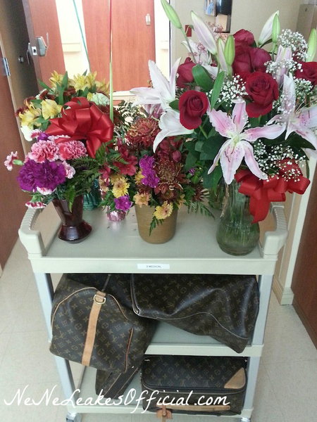 NeNe-Leakes-Packing-Up-Hospital-Bags-and-Flowers-Before-Going-Home