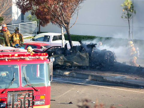 Video: Fiery Footage Shot Moments After Paul Walker’s Fatal Crash