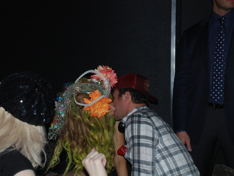 Lady Gaga kiss the out hotel new york George Wayne FIX