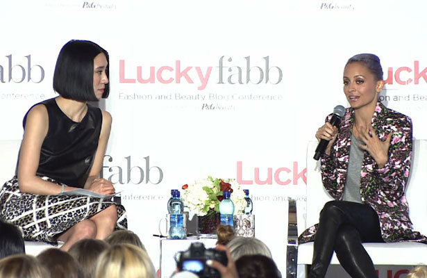 Nicole Richie and January Jones Talk Summer Fashion at Lucky FABB