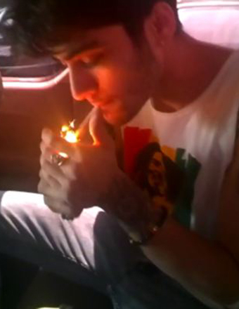 One Direction Members Caught on Video Smoking Pot?
