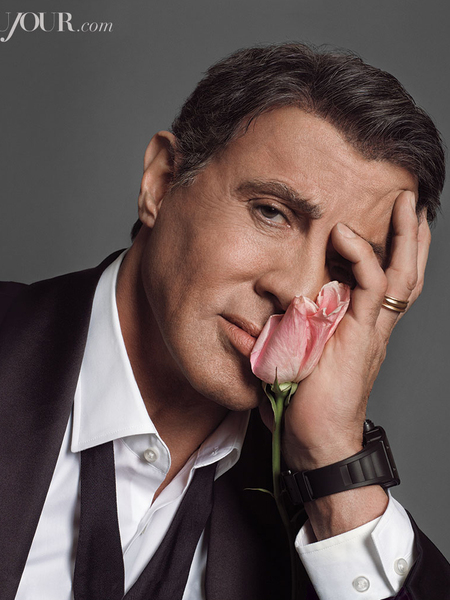Action Hero Supreme: Sylvester Stallone’s Layout in Dujour Magazine