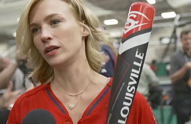 Star Sightings! January Jones and Andy Cohen Hit Up All-Star Celeb Softball Game