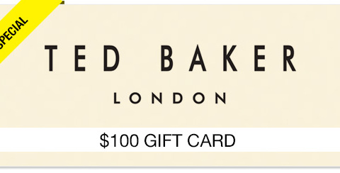 Win It! A $100 Gift Card to Ted Baker London