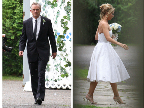 Robert F. Kennedy Jr. and Cheryl Hines Are Married! See Her Wedding Dress