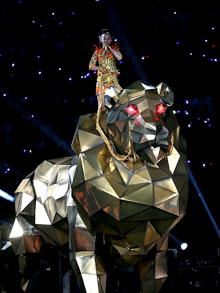 Katy Perry and the Lion