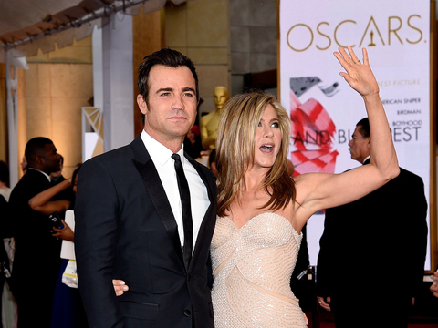 Jennifer Aniston Goes Nude... in Versace!