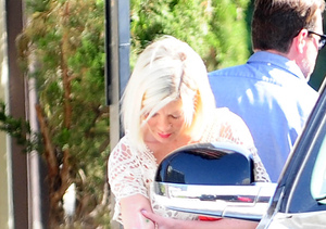 Report: Tori Spelling Rushed to Hospital with Severe Burn