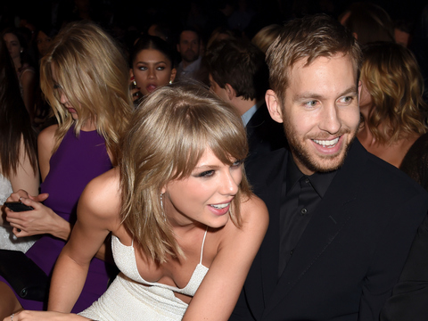 Pics: Taylor Swift & Calvin Harris Get Cozy on Date Night in NYC