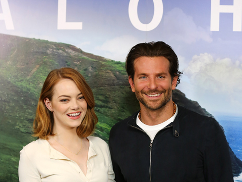 Bradley Cooper and Emma Stone Say 'Aloha' to New Romantic Comedy - Extra