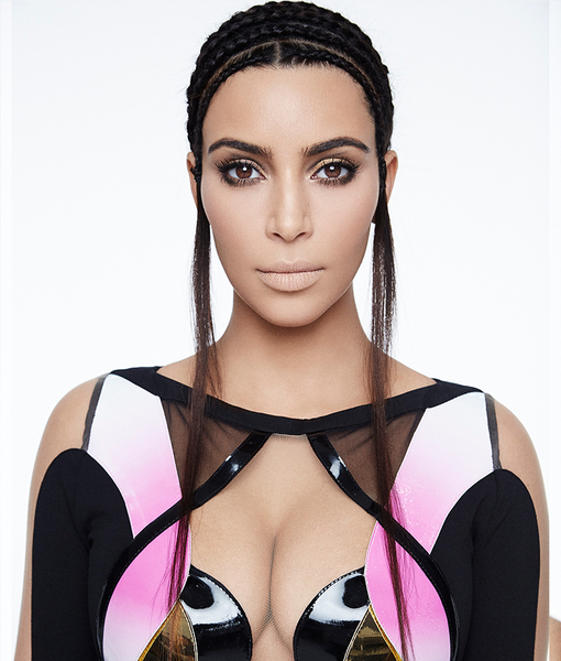 Kim Kardashian Flaunts Major Cleavage in New Hype Energy Campaign Pics