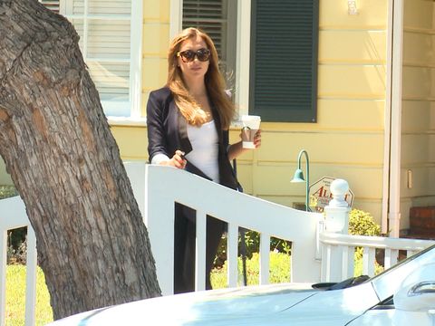 Watch! Ben Affleck's Former Nanny Leaves Home with Police Escort
