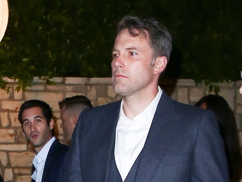 Ben Affleck Hits Pre-Oscars Party Following Jennifer Garner's Vanity Fair Interview