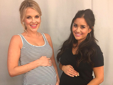 'Bachelor' Babies! Ali Fedotowsky & Catherine Lowe Show Off Matching Bumps