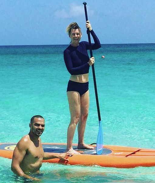 Video! See Ellen Pompeo and Jesse Williams Make a Splash in Hawaii