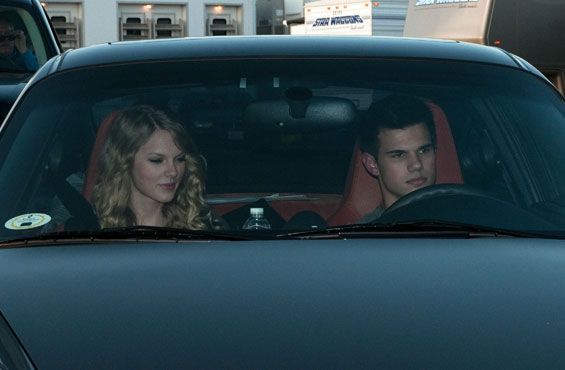 Bauer-Griffin Taylor Swift and Taylor Lautner together again