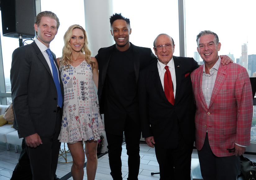 elvis duran, eric trump foundation team up to support st.