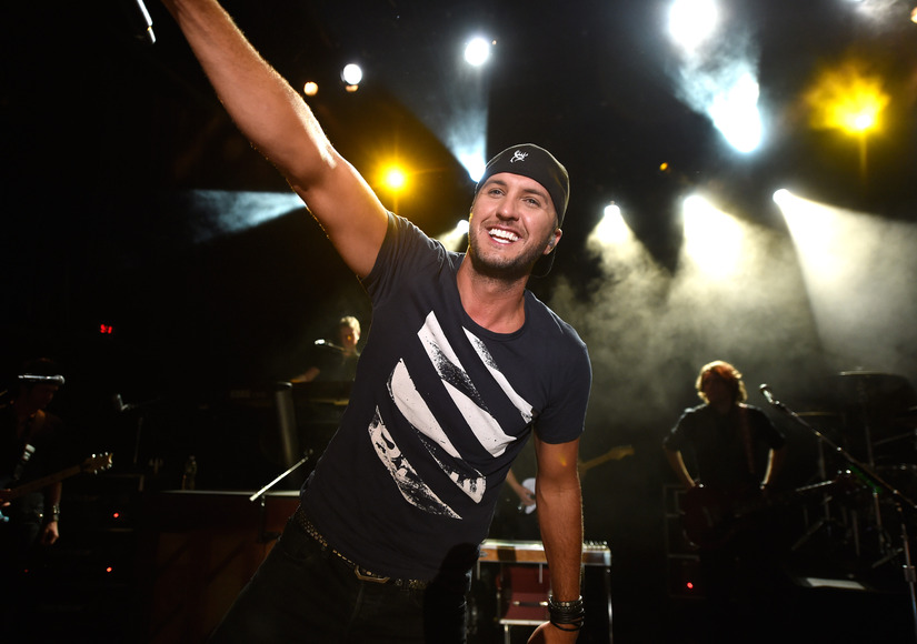 luke bryan on blake and miranda!